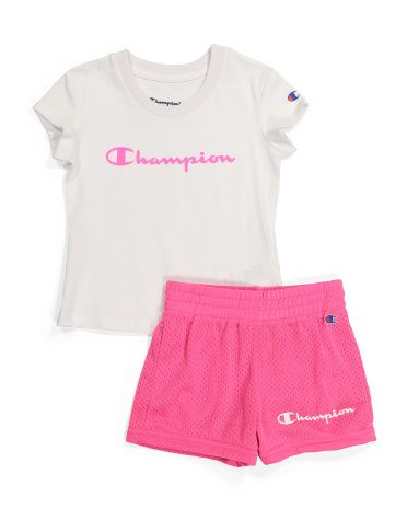 CHAMPION
							
						
							Toddler Girls Mesh Shorts Set
						
		
	

	
		
						
							$9.9... | TJ Maxx