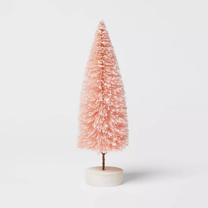 Bottle Brush Tree Figurine - Threshold™ | Target