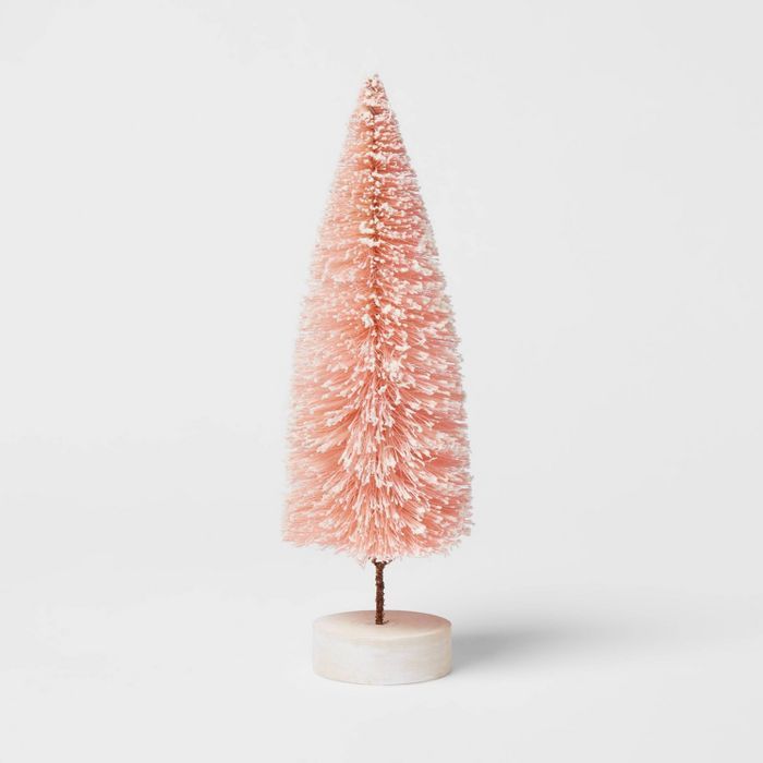 Bottle Brush Tree Figurine - Threshold™ | Target