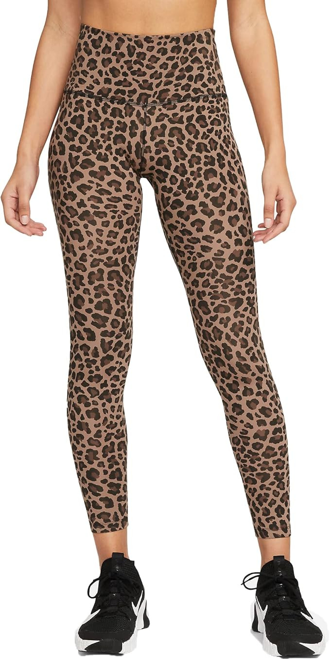 Nike One Women's High-Waisted Printed Leggings | Amazon (US)