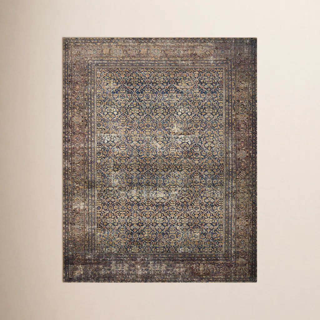 Amber Lewis x Loloi Morgan Denim/Multi Rug | Wayfair North America