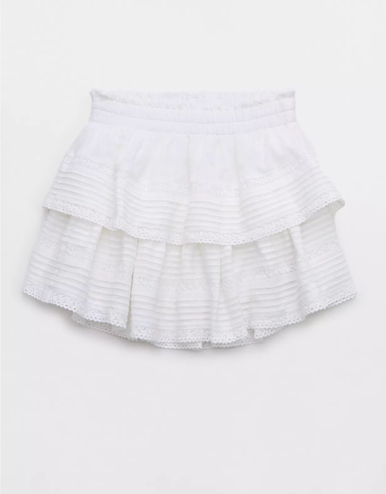 Aerie Rock 'n' Ruffle Mini Skirt | Aerie