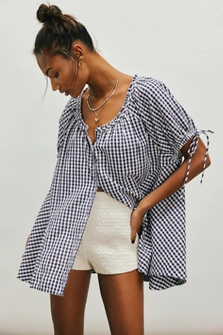 Farley Gingham Tunic | Free People (Global - UK&FR Excluded)