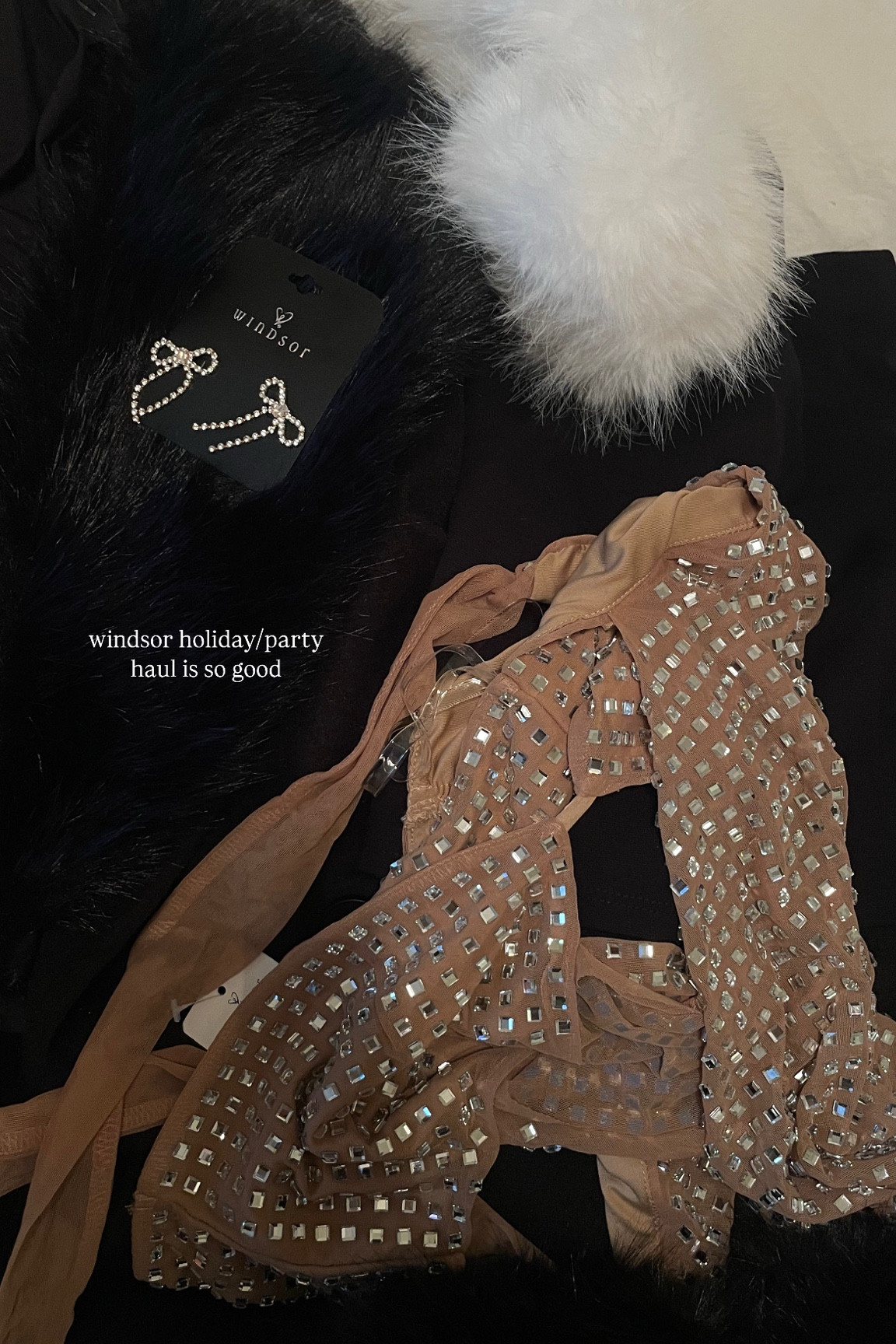 holiday outfit inspo / new years eve outfits / birthday outfit / sparkly outfits / faux fur / black trench coat / windsor haul 🖤

#LTKHoliday #LTKSeasonal