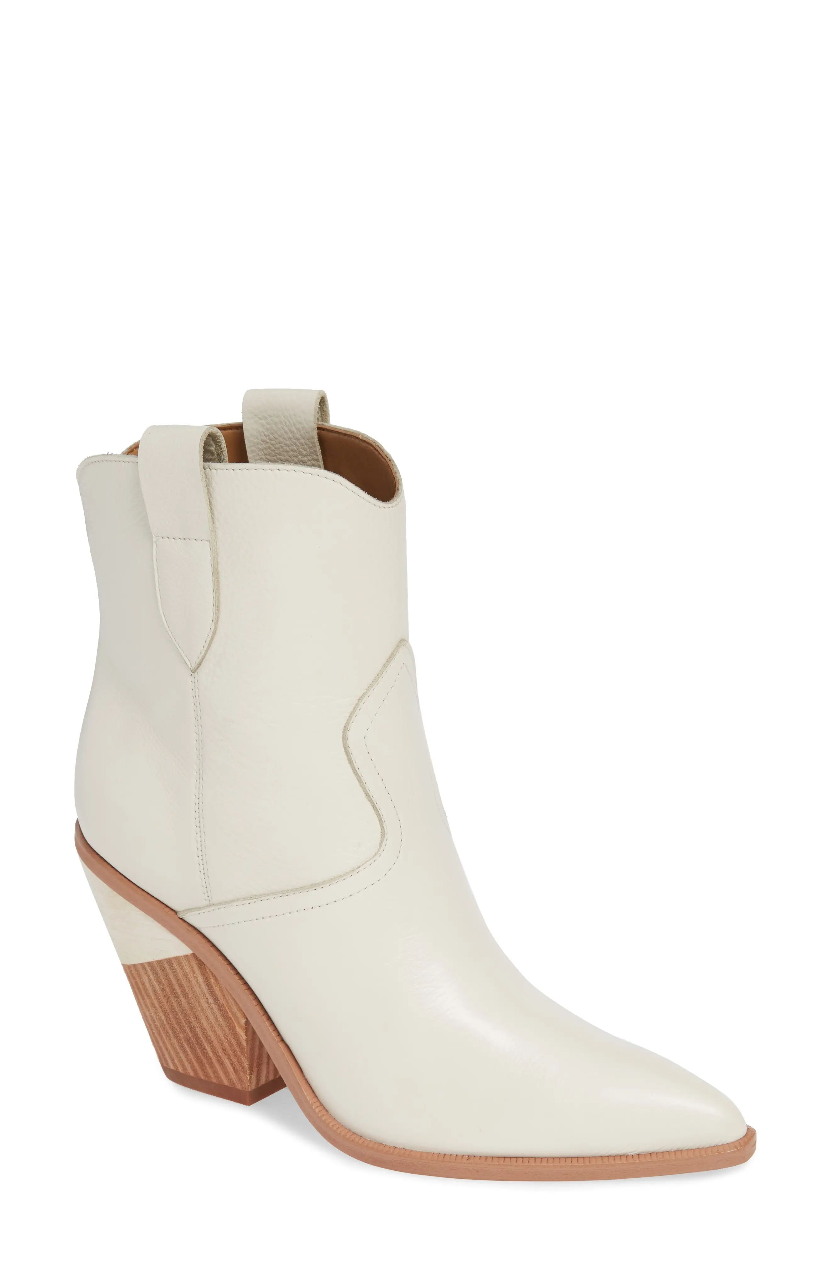 Marc Fisher LTD Sobina Western Bootie (Women) | Nordstrom