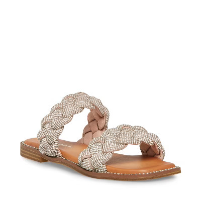 Madden Girl Park Braided Rhinestone Sandal | Target