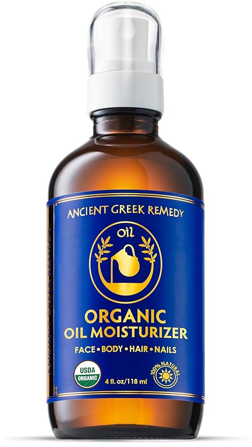 Ancient Greek Remedy Body Oil - Organic After Shower Face Oil & Body Moisturizer for Dry Skin - A... | Amazon (US)