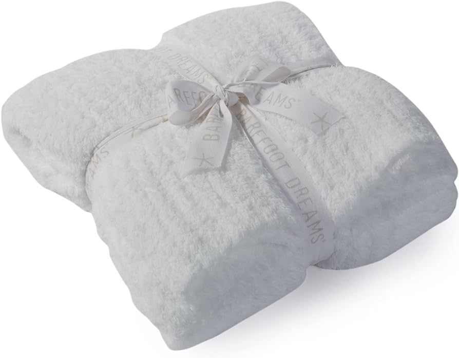 Barefoot Dreams CozyChic® Ribbed Throw White One Size | Amazon (US)
