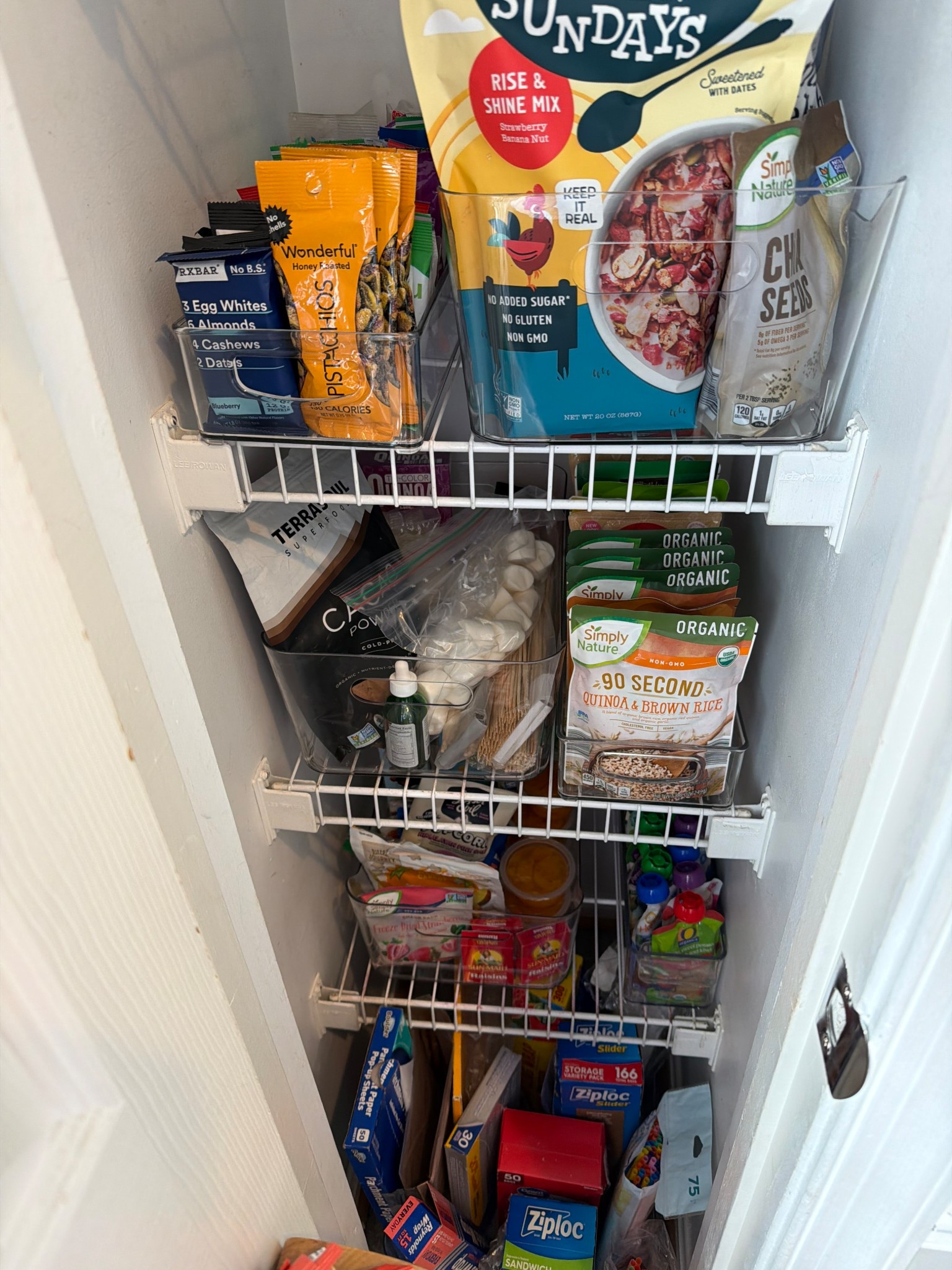 The best acrylic bins - so you can actually see what’s there! 

#organizing #springcleaning 

#LTKmomlife