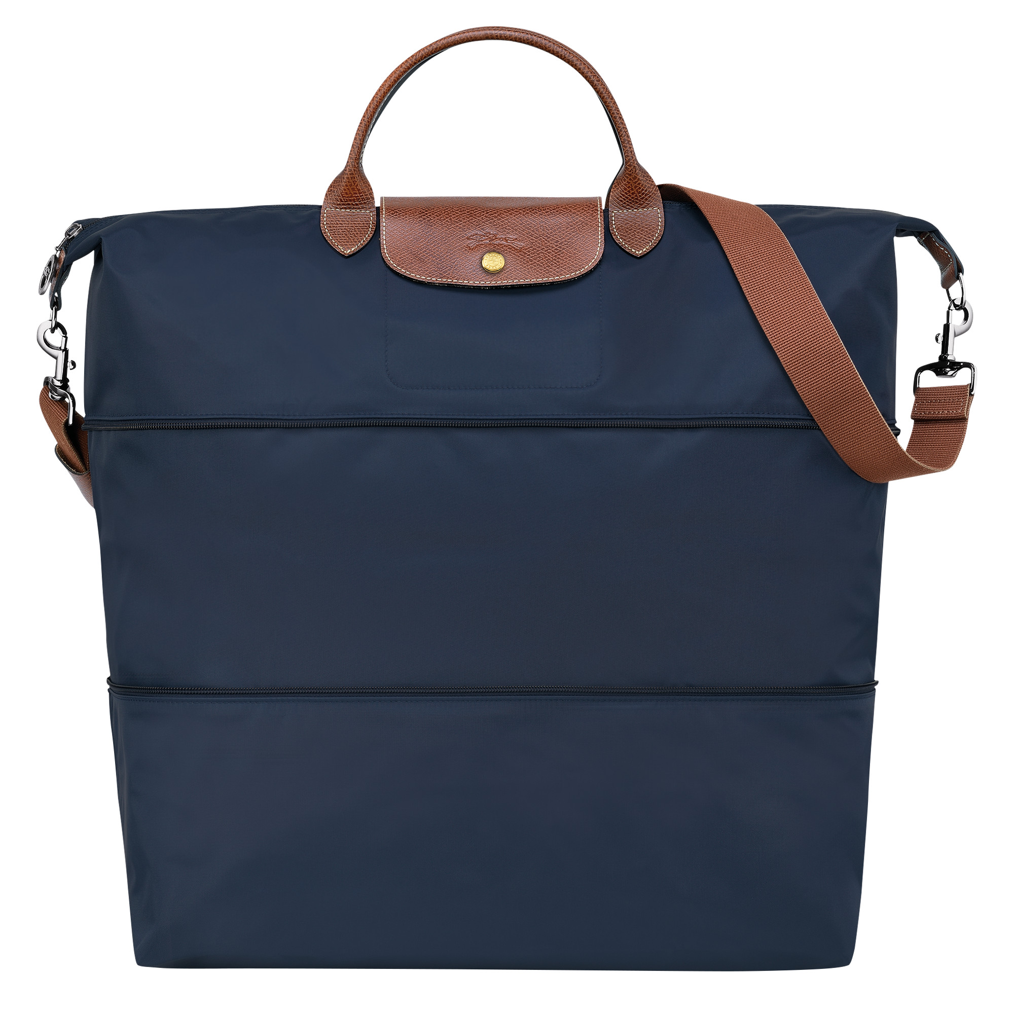 Le Pliage Original Travel bag expandable Navy - Recycled canvas | Longchamp US | Longchamp