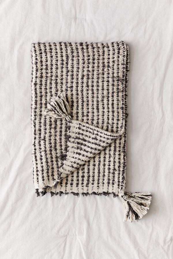 Jules Tassel Throw Blanket | Urban Outfitters (US and RoW)