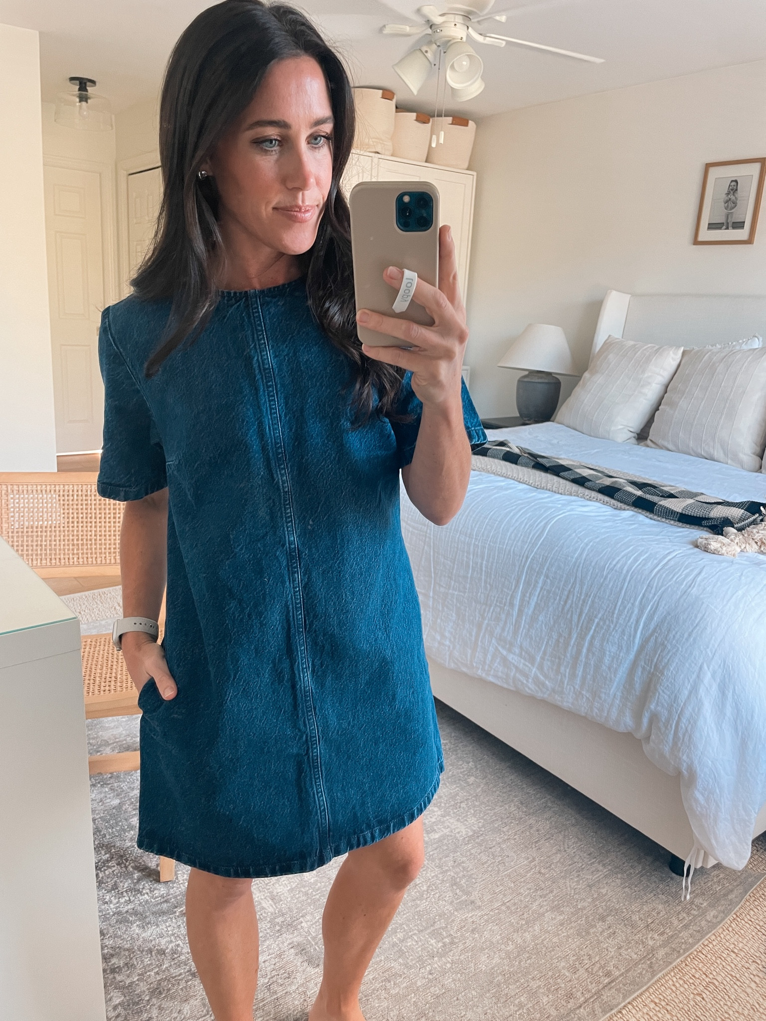 Denim Dress - small

#LTKSeasonal #LTKStyleTip #LTKFindsUnder100
