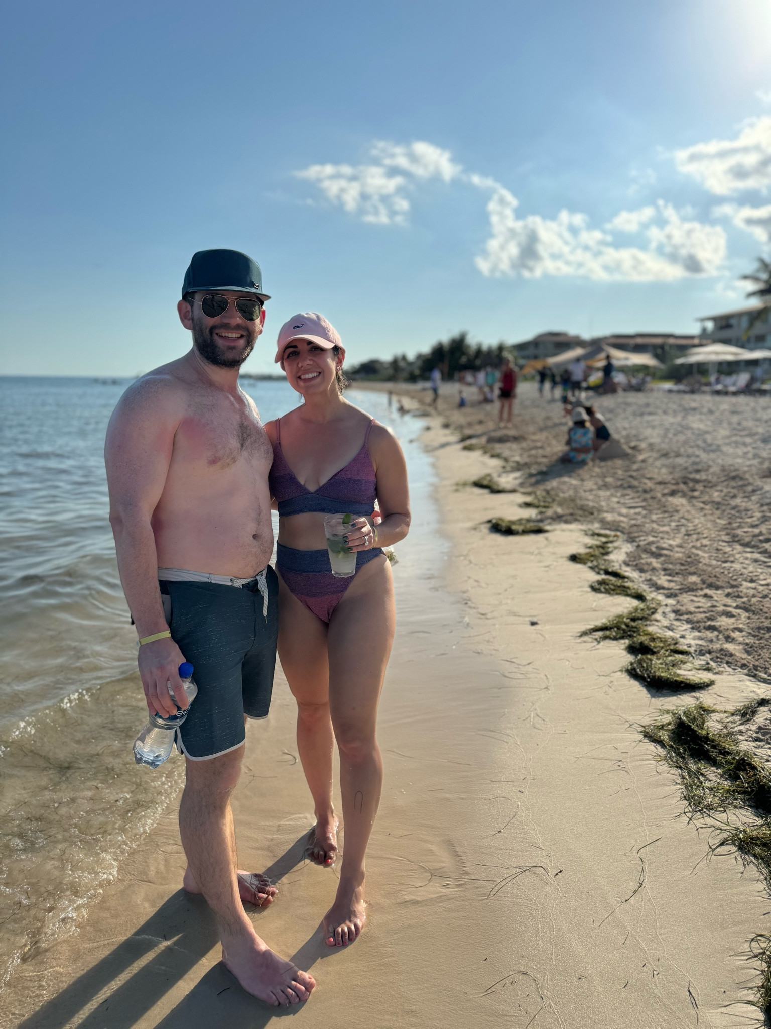 Beach riot swimsuit. Wearing a medium top and bottom. Love the high waist! 

#LTKSeasonal #LTKswim