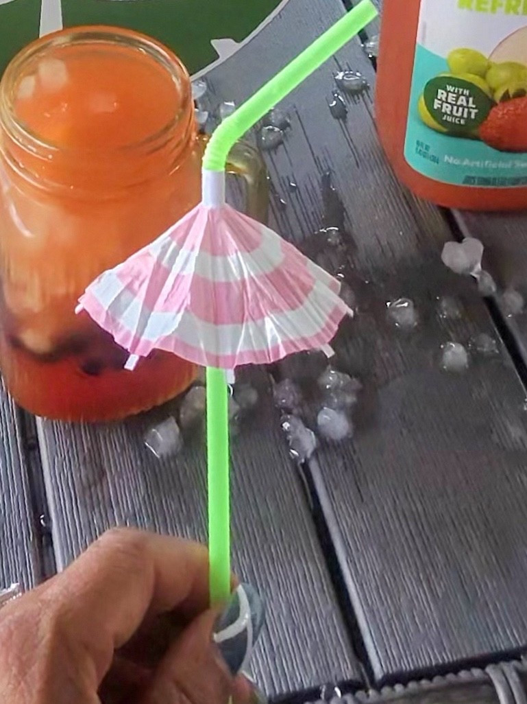 Fancy umbrella straws for drinks. #straws #mocktails #drinkaccessories 

#LTKfoodie