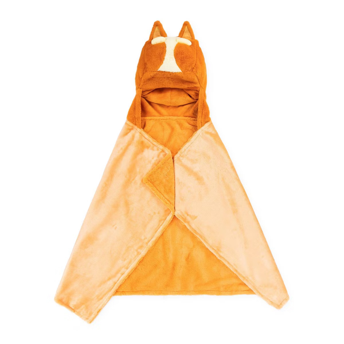 Bingo Kids' Hooded Blanket Orange - Bluey | Target