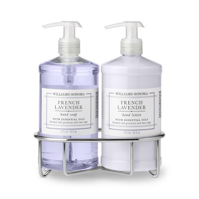 Williams Sonoma French Lavender Soap & Lotion 3-Piece Set | Williams-Sonoma