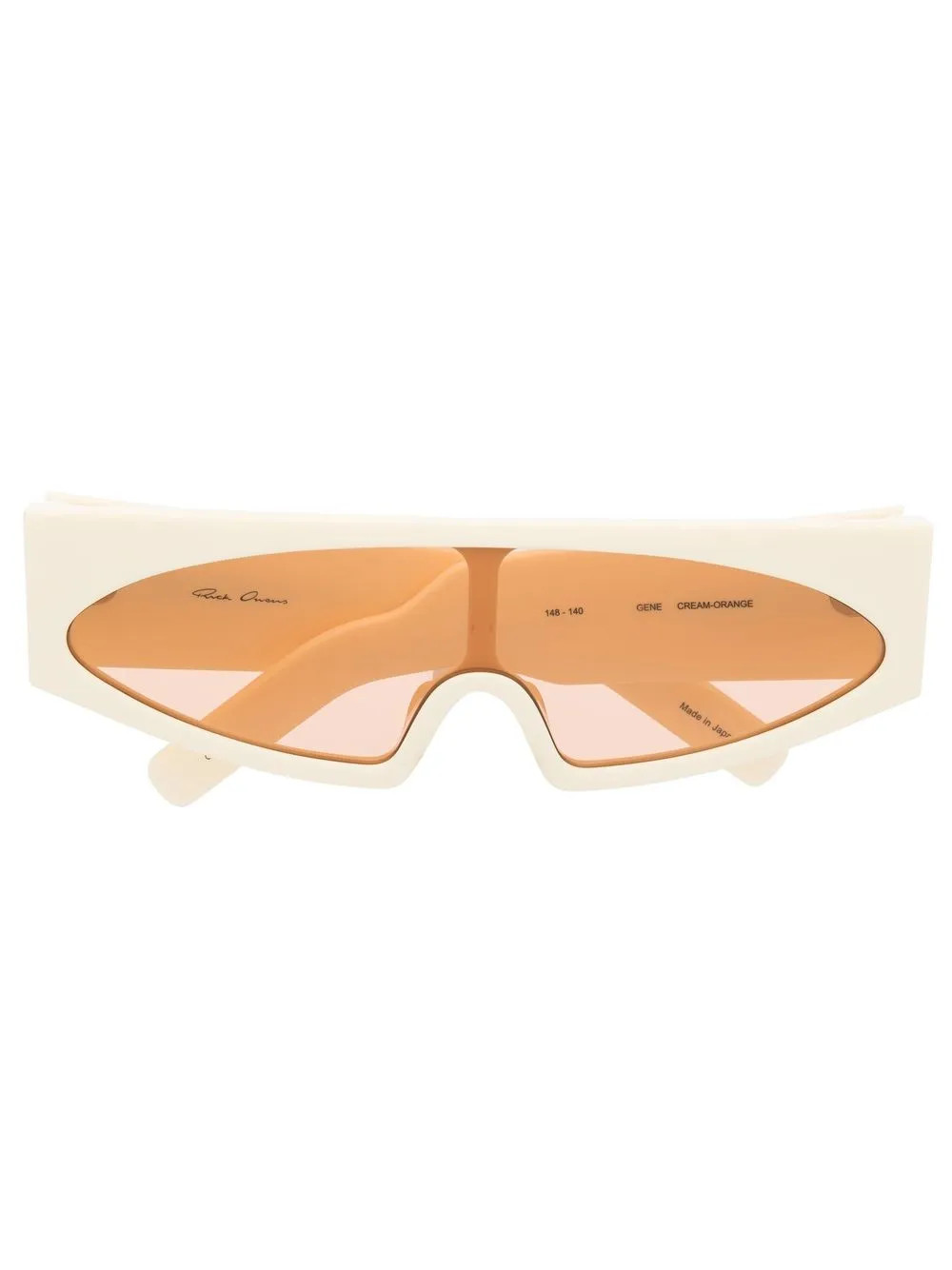 Rick Owens Gene rectangle-frame Sunglasses - Farfetch | Farfetch Global