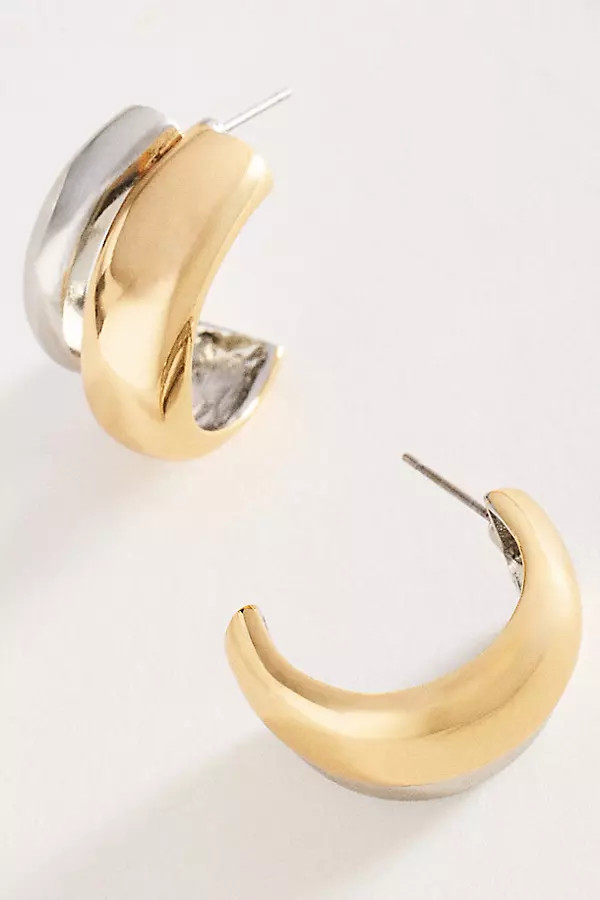 Double Tube Hoop Earrings | Anthropologie (US)