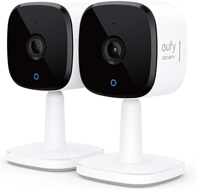 eufy Security Indoor Cam C120 2-Cam Kit | 2K Security Indoor Camera | Plug-in Camera with Wi-Fi |... | Amazon (US)