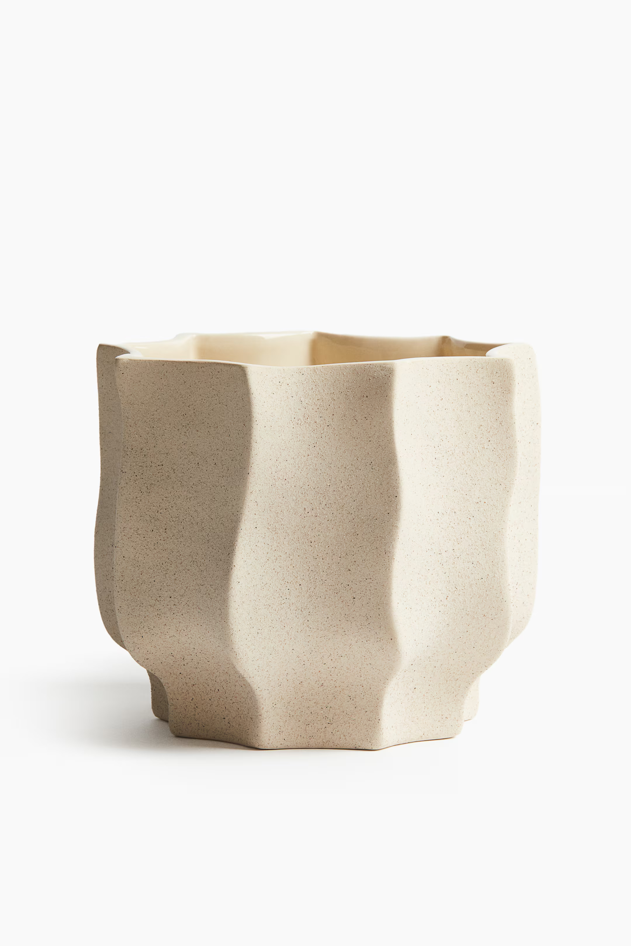 Large Stoneware Plant Pot | H&M (US + CA)