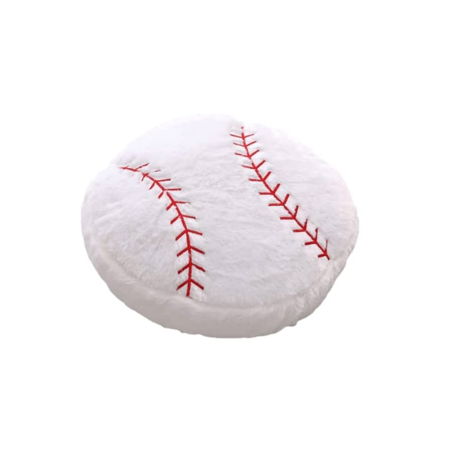 Baseball Sports Pillow Fluffy Soft Throw Pillow Toy ，14" Durable Sport Baseball Plush Toys,Plus... | Amazon (US)