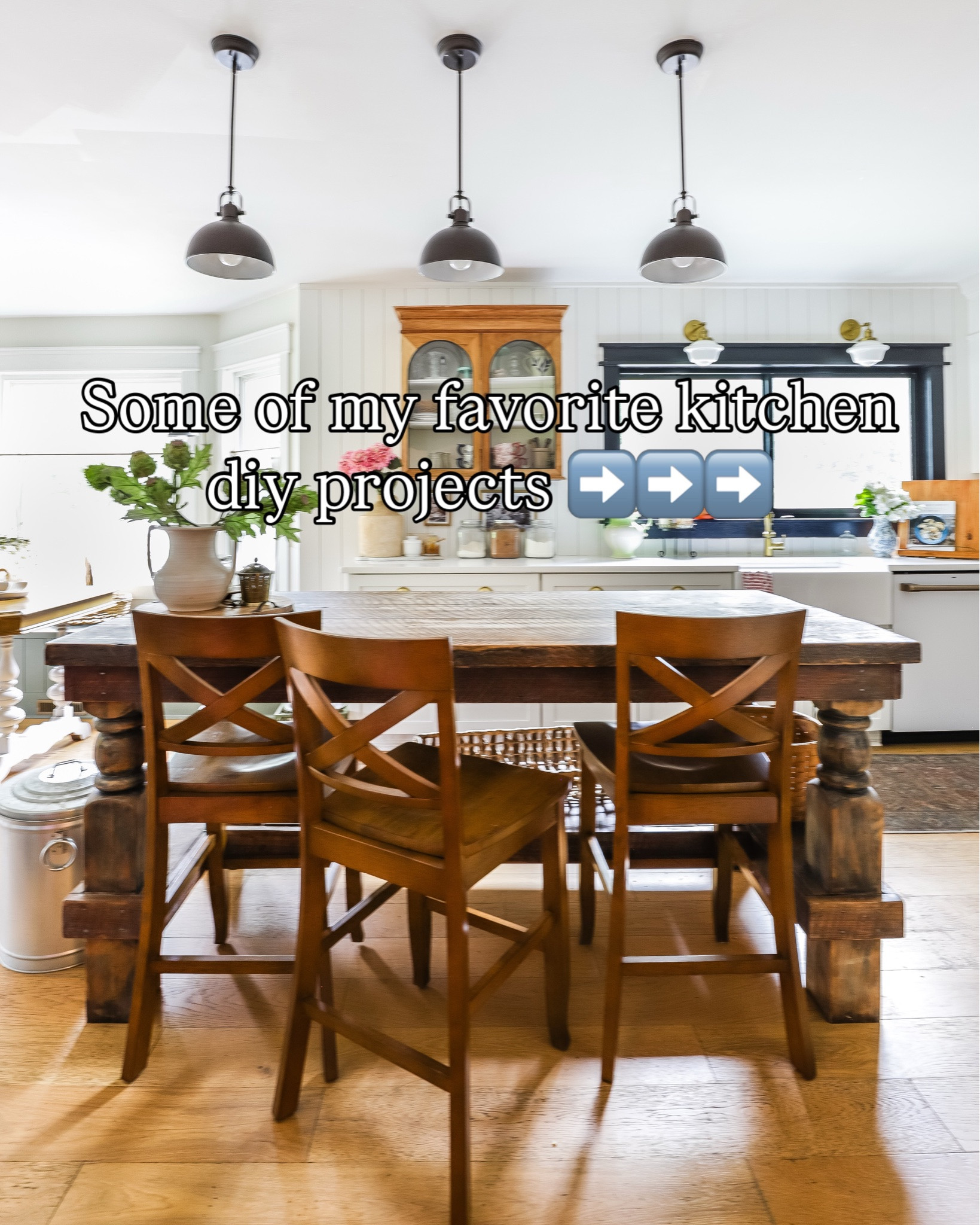 Just a few of my favorite DIY kitchen projects 🥰

This kitchen has been four years in the making. 

It’s been a combination of small and large projects and it’s still not even completely finished. The perfect reminder that home takes time and that’s okay. 

✨you can find tutorials to each of these projects on the blog at SouthernYankeediy.com
