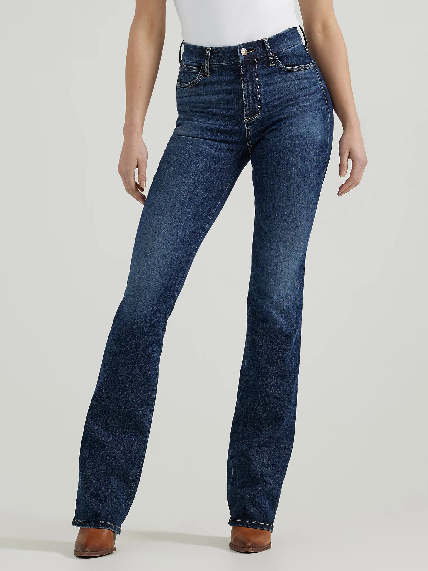 Women's Wrangler Bespoke High Rise Bootcut Jean in Lacey | Wrangler