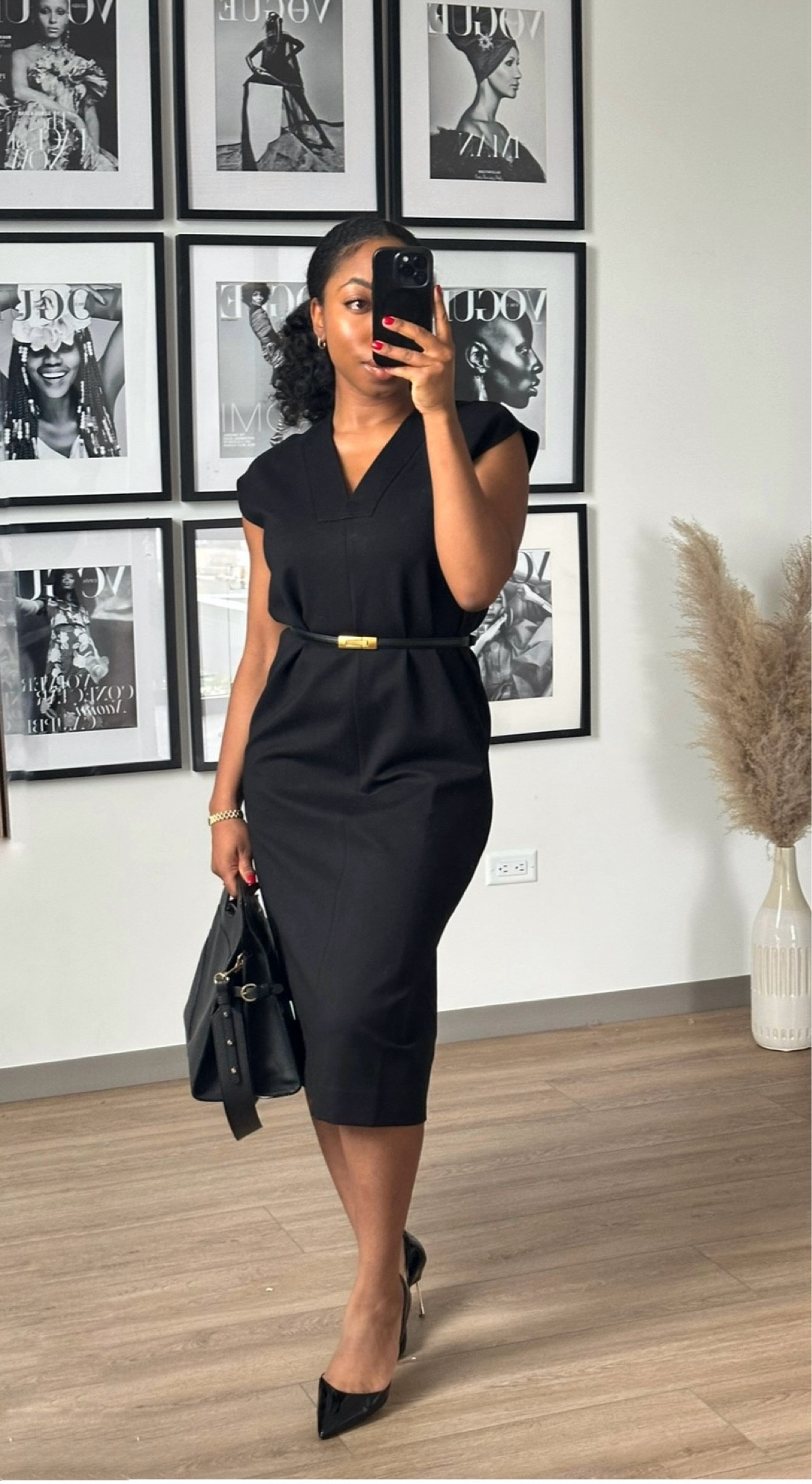 Black dress for work