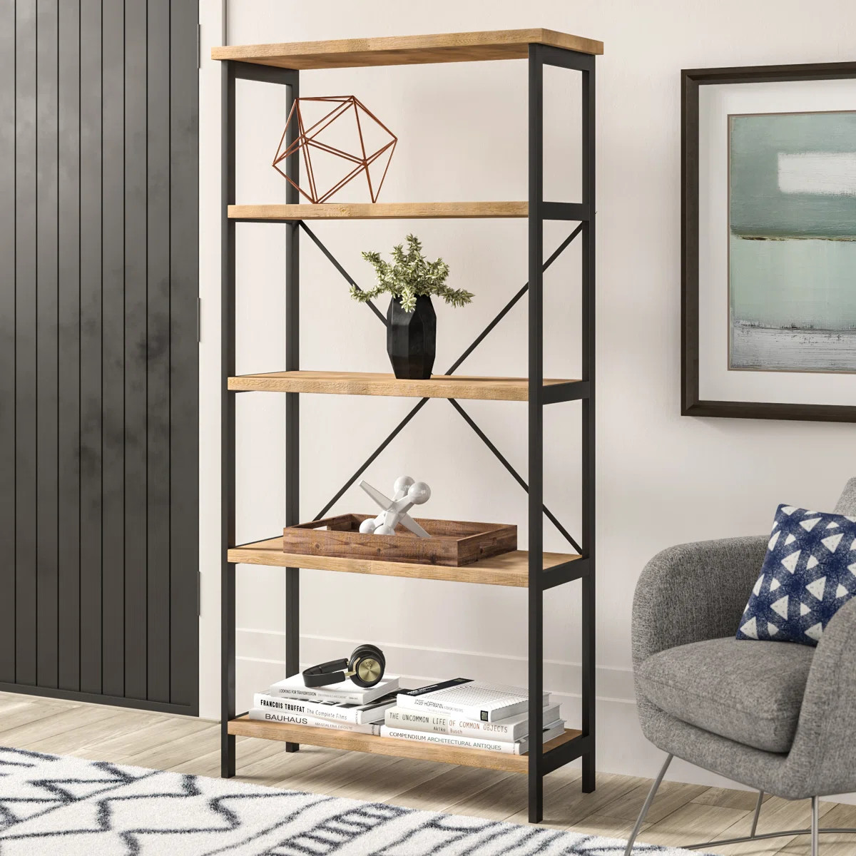 Petron Etagere Bookcase | Wayfair North America