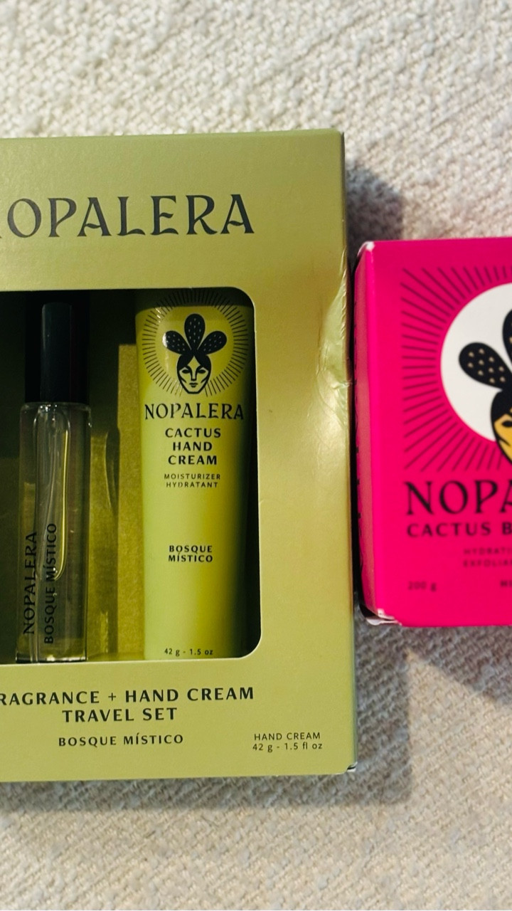@nopalera.co was kind enough to send me these great products to try as part of a giveaway.  this company is clean, artisan bath and body skincare brand founded by Sandra Velasquez to celebrate Mexican heritage.  The brand focuses on high-end, clean, premium bath and body products that are vegan, cruelty-free, and free of synthetic dyes and fragrances. 

 🌵HAND CREAM + TRAVEL FRAGRANCE SET  Sweet and inviting, Bosque Místico captures the allure of Mexico’s mystical forests with notes of sweet hibiscus, spicy pepper, and vibrant citrus zest. Honeysuckle and orris bloom at its heart, while cashmere woods wrap you in a cozy embrace. 

🌵Cactus Body Polish - Hibiscus.  Cactus Body Polish this acts as an oil cleanser, exfoliant, and moisturizer, visibly improving skin’s texture and tone, leaving your body smooth, hydrated, and radiant. 

I am in love with these products and I know that they would make great gifts this holiday season. 
#nopalera #cleanliving #sustainablebeauty #gifted #cactus

#LTKCyberWeek #LTKGiftGuide #LTKFindsUnder50