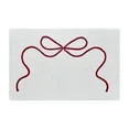 My Texas House White/Red Ribbon Cotton Bath Rug, 20" x 32" | Walmart (US)