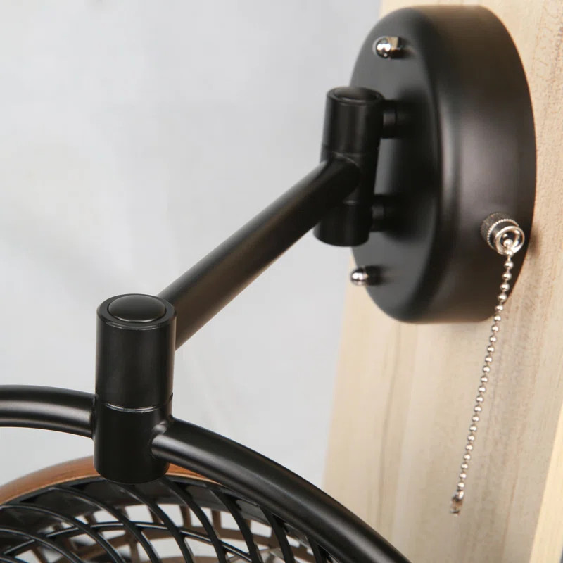 Flintgarden 12.9" Oscillating Wall Mounted Fan | Wayfair North America