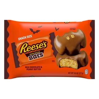 Reese's Milk Chocolate Snack Size Peanut Butter Bats, Halloween Candy, 9.6 OZ | CVS Health