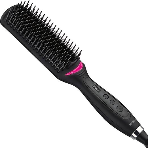 Revlon XL Hair Straightening Heated Styling Brush | Amazon (US)