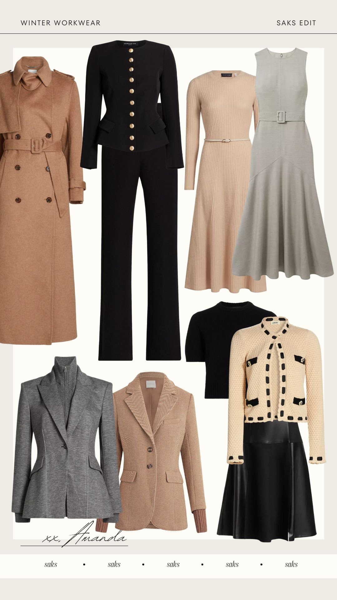 Winter work outfits #saks @saks #sakspartner

#LTKWorkwear #LTKParties #LTKSaleAlert