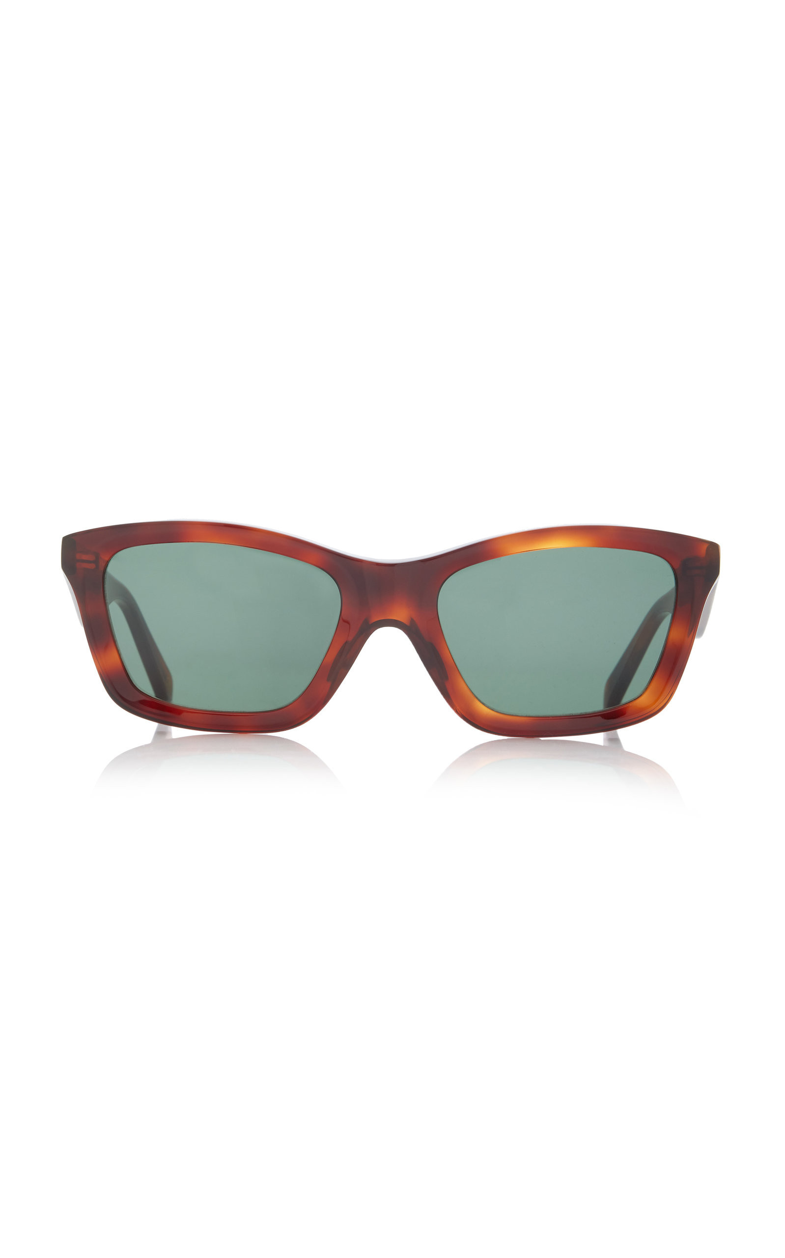 Toteme - The Classics Square-Frame Acetate Sunglasses - Brown - OS - Moda Operandi | Moda Operandi (Global)
