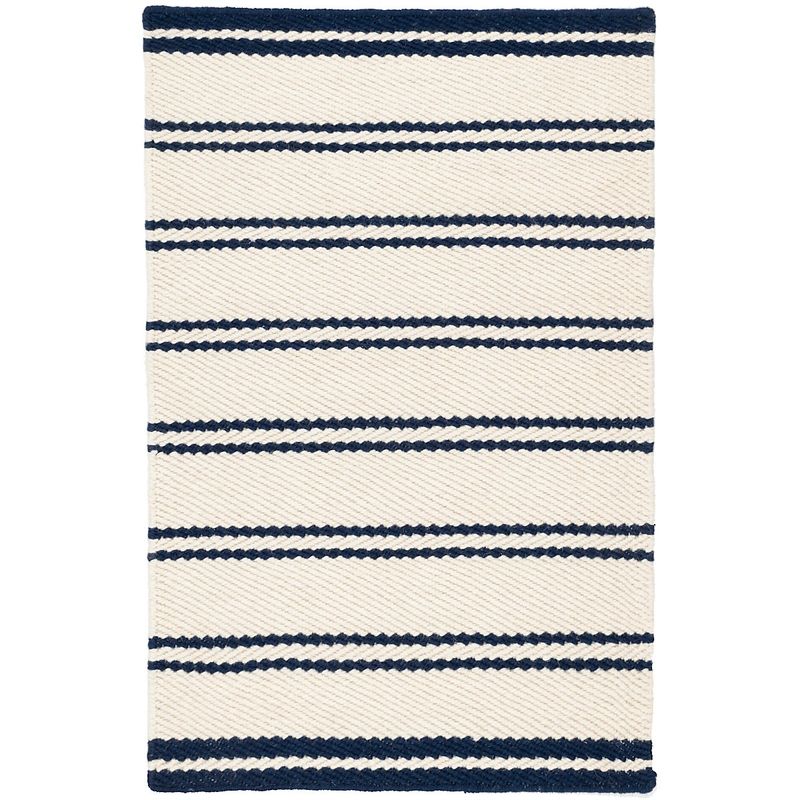 Fairbank Stripe Handwoven Wool Rug | Annie Selke