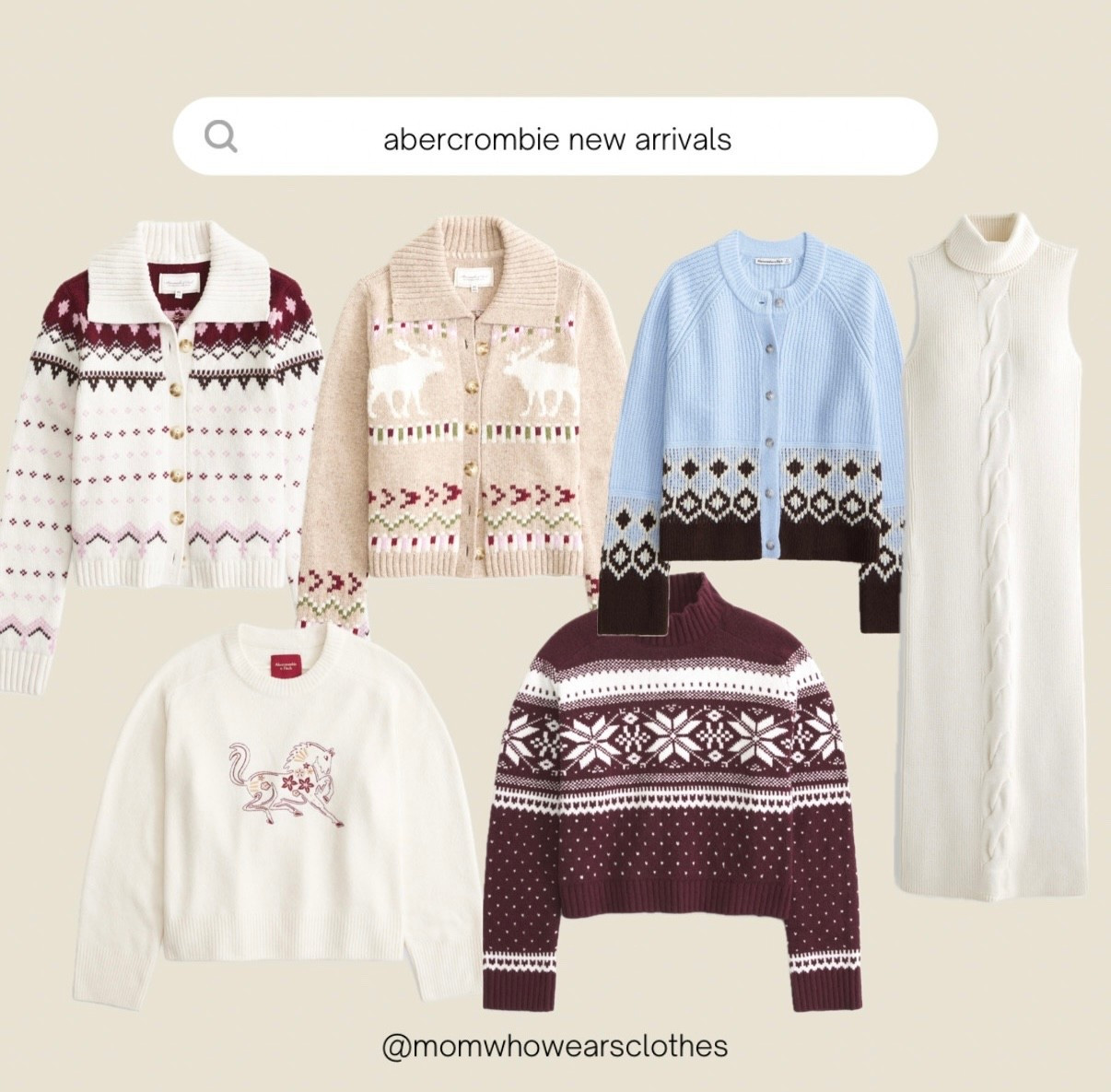 Abercrombie new winter arrivals! 

#LTKSeasonal #LTKFindsUnder100 #LTKHoliday