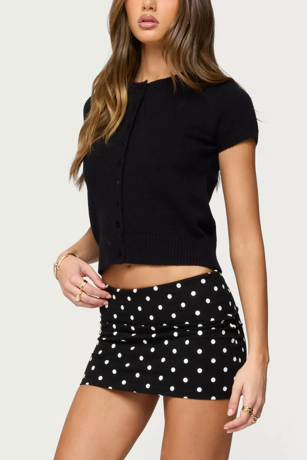 Edikted Aisha Low-Rise Mini Skirt | Urban Outfitters (US and RoW)