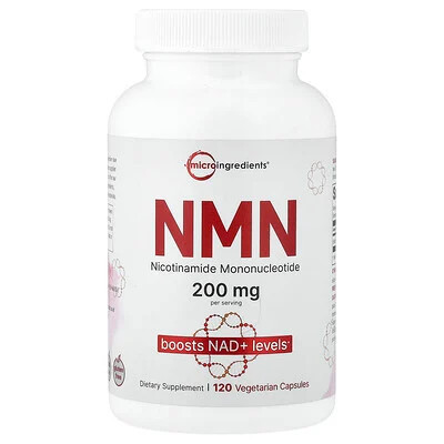 Micro Ingredients, NMN, 120 Vegetarian Capsules (100 mg per Capsule) | iHerb