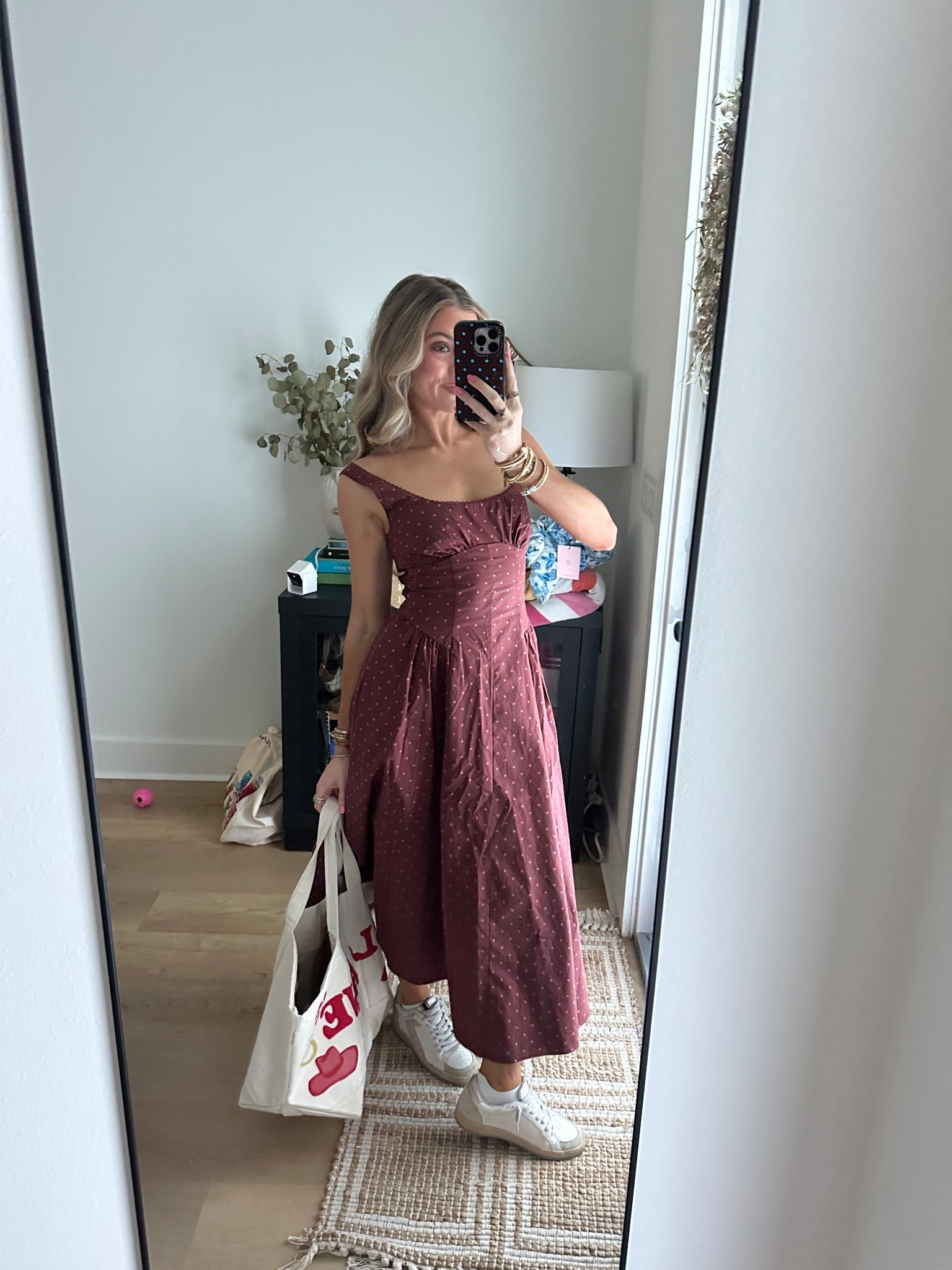 It’s time for Ulta Beauty World! I’m wearing my new @abercrombie dress size xs. My sneakers are Shu Shop. A&F Bra-Free Dylan Midi Dress

Our new collection built to make going bra-free that much smoother. This flattering midi dress is in our classic poplin fabric. Features a scoop neckline with subtle picot-trim detail, back smocking, adjustable straps, a dipped waistline with a flowy skirt and a seamed-in bra with removable pads to go bra-free.

#LTKSeasonal #LTKTravel #LTKootd