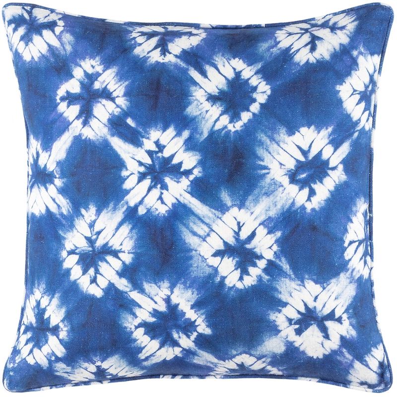 Shibori Linen Decorative Pillow Cover | Annie Selke