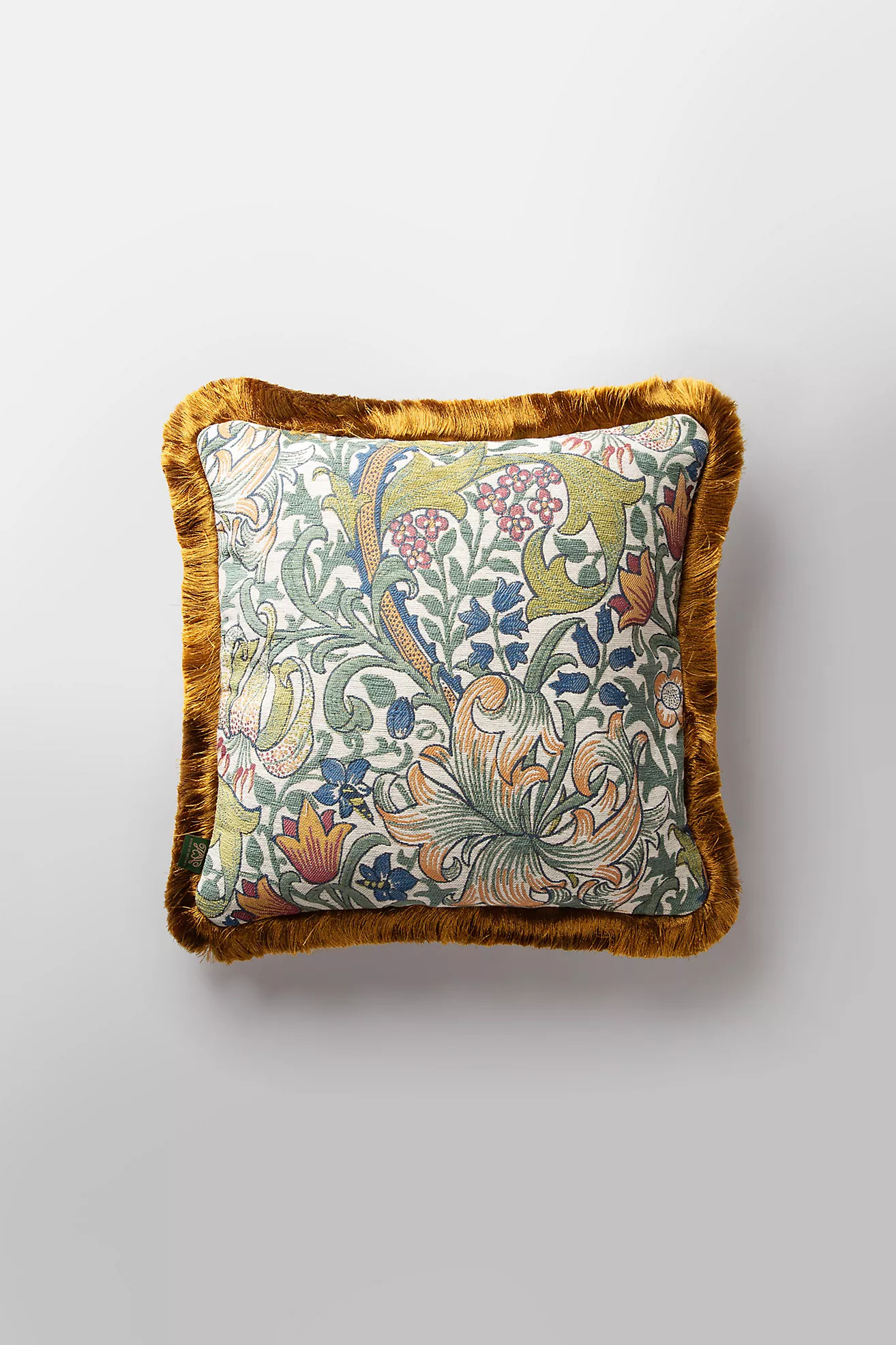 House of Hackney Golden Lily Jacquard Pillow | Anthropologie (US)