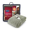 Silentnight Comfort Control Heated Throw - 9 Heat Settings - Sage | Boots.com