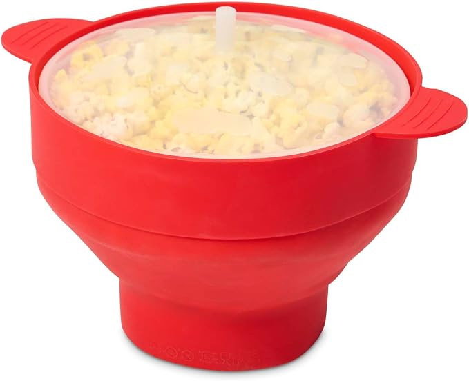 HIC Kitchen Microwave Popcorn Popper Maker, Silicone | Amazon (US)
