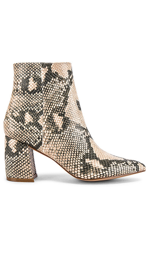 Steve Madden Nadalie Bootie in Tan. - size 7 (also in 10,6,6.5,7.5,8,8.5,9,9.5) | Revolve Clothing (Global)