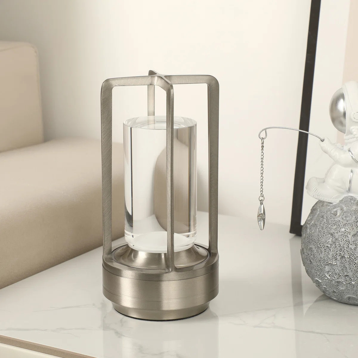 6.9'' Battery Powered Integrated LED Color Changing Outdoor Table Lamp | Wayfair North America