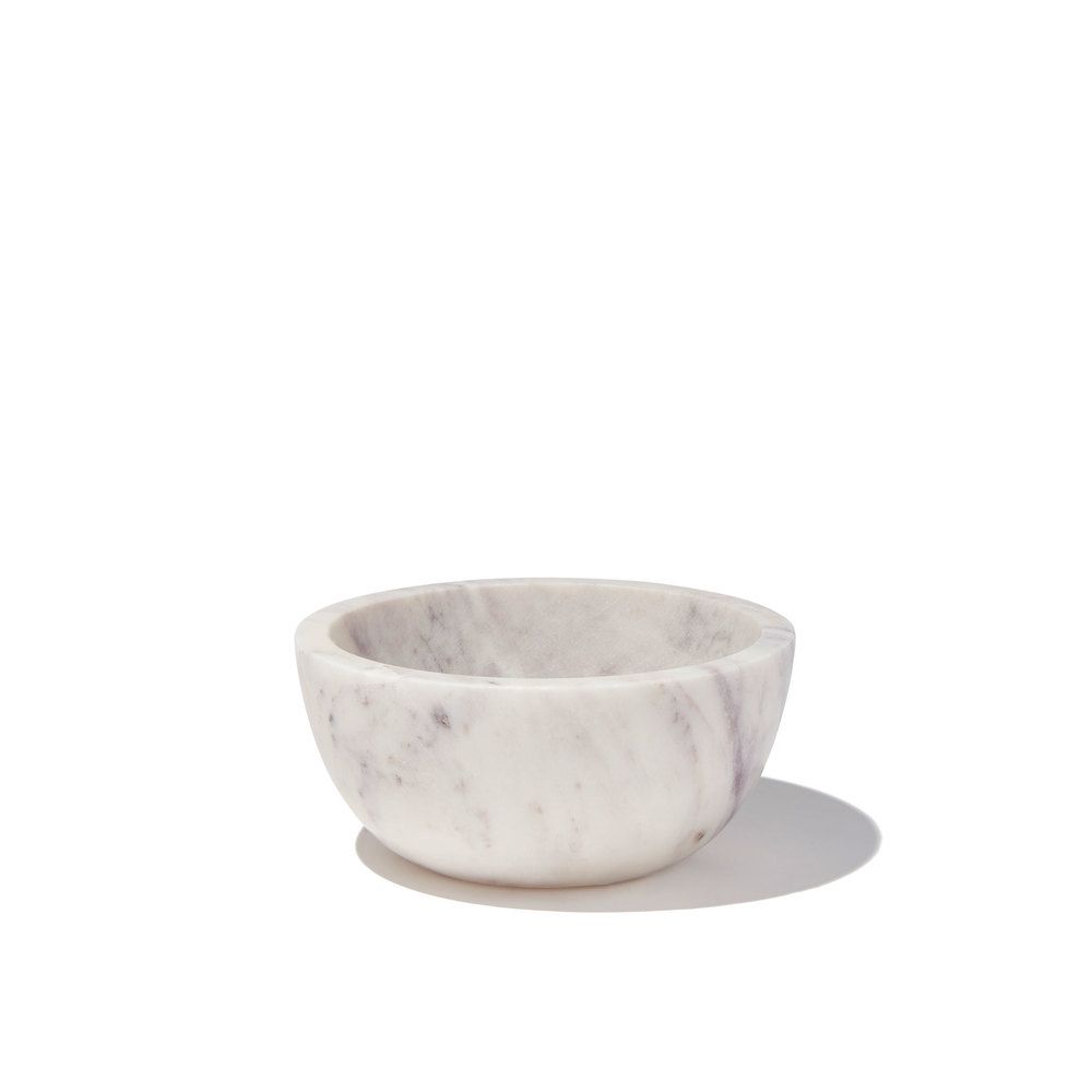 Caravan Marble Small Bowl in White | goop