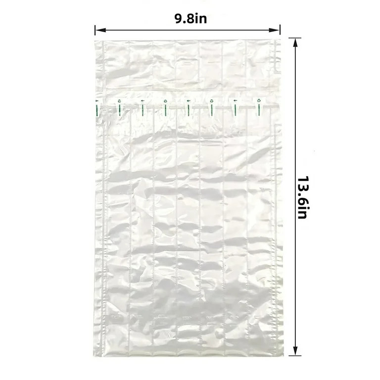 15 Pcs Wine Bottle Protector Bags,Clear Reusable Inflatable Air Column Packaging Bag with Inflato... | Walmart (US)