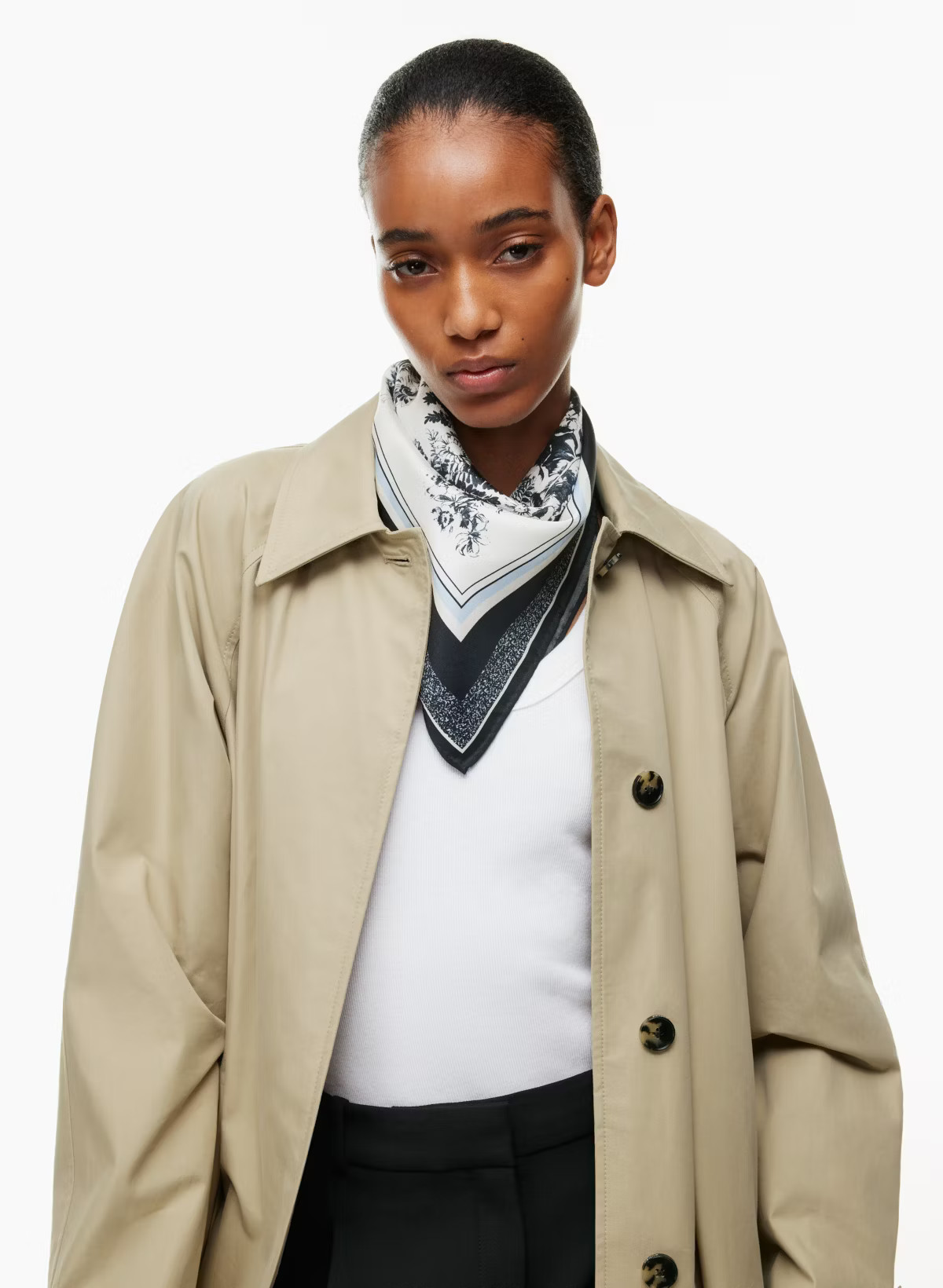 ELITE SILK LARGE SCARF | Aritzia